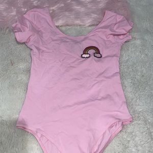 Ming’s London rainbow bodysuit m/L